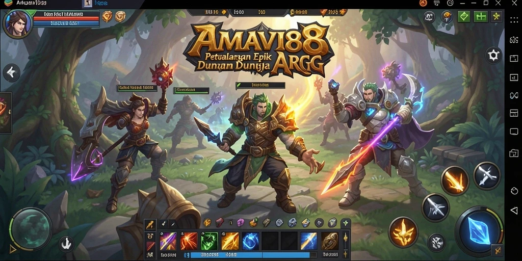 Gameplay ARPG seru dengan visual yang menawan.