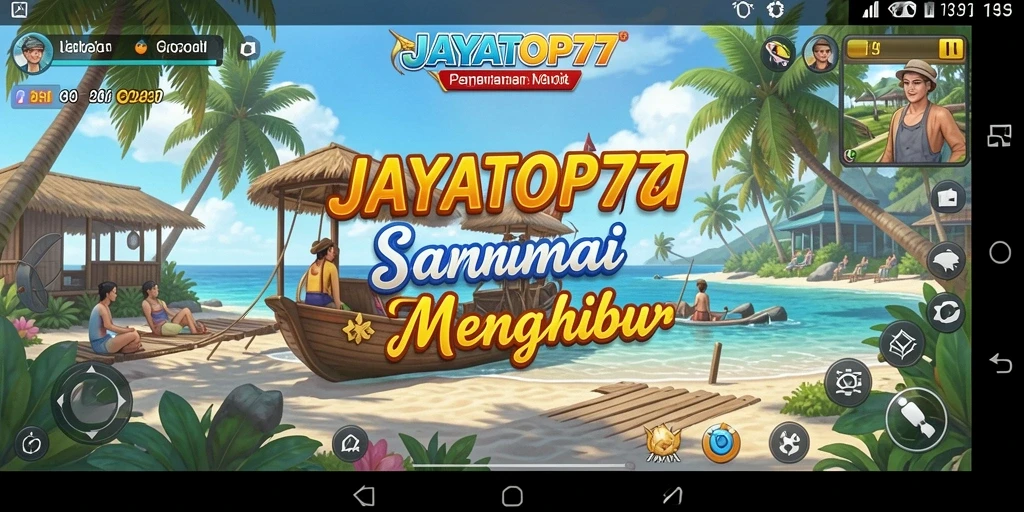 Tampilan menarik dari gameplay JAYATOP77 yang penuh warna.
